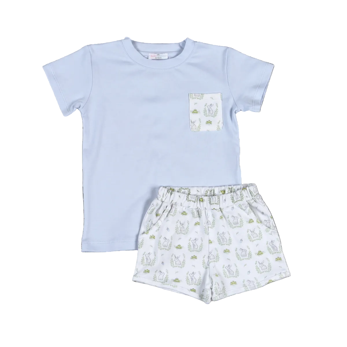 Hop Into Spring-Boy’s Short Set