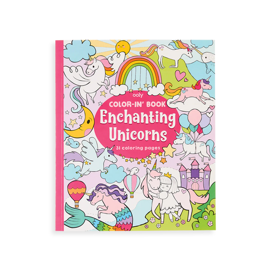 Color-in’ Book-Enchanting Unicorns