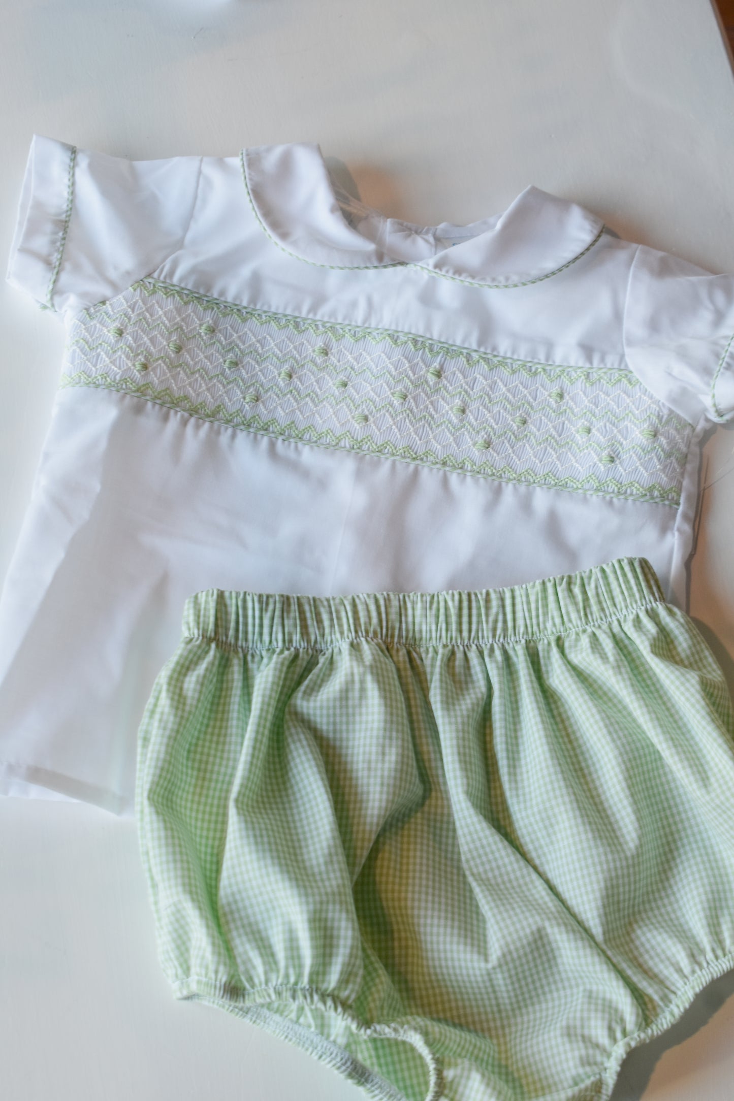 William Green Smocked Set