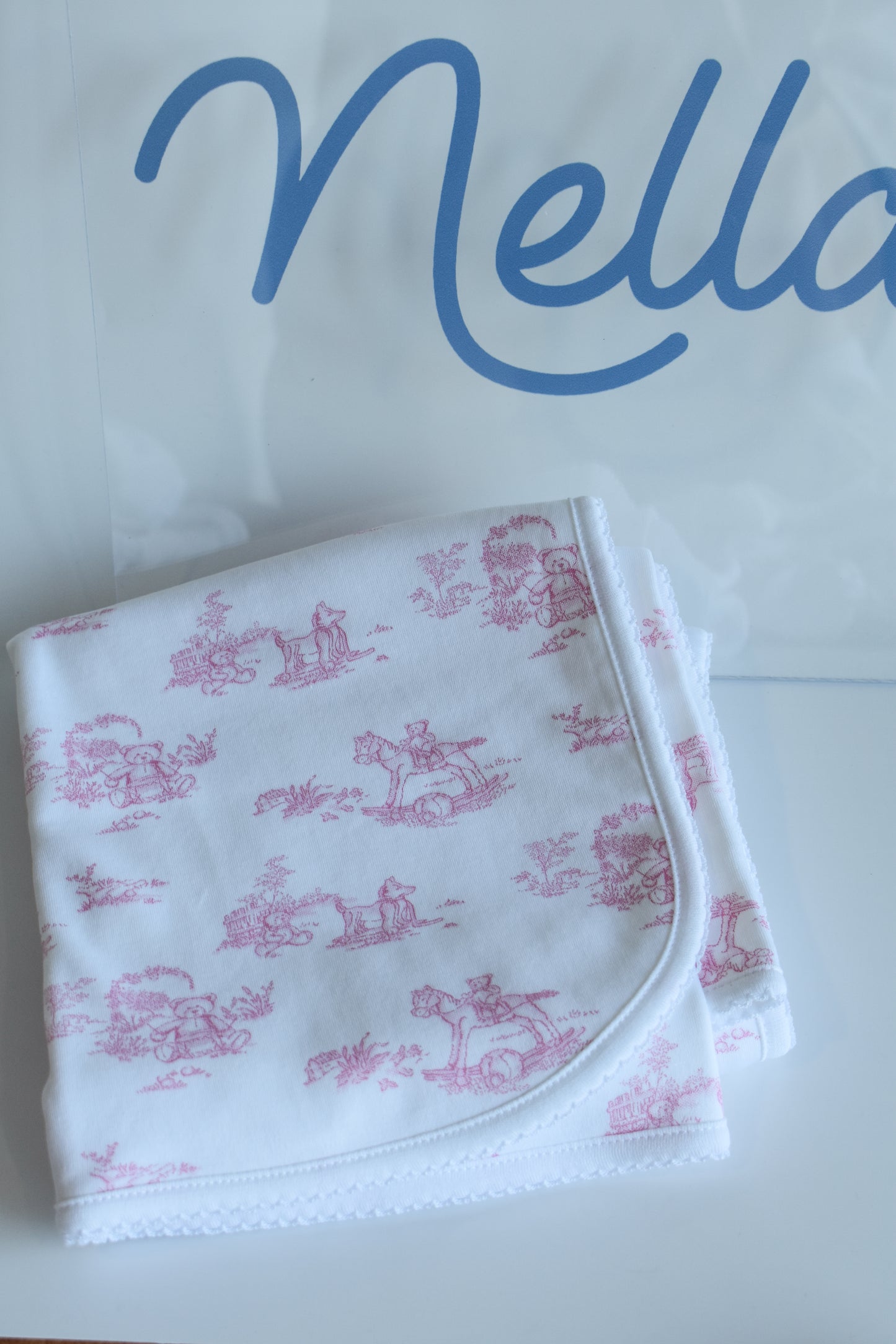Classic Nella Pima Toile Blanket