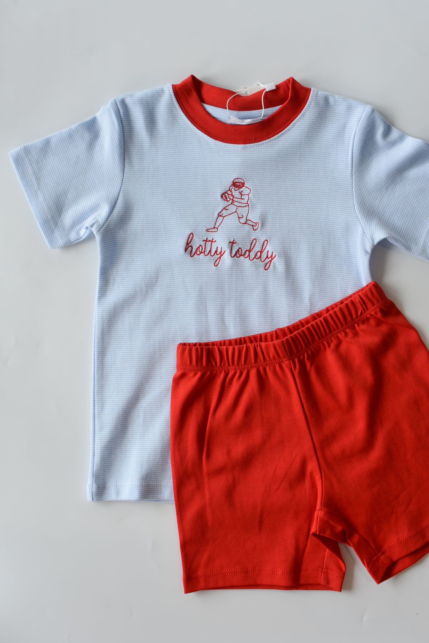 Hotty Toddy Football Player Short Set