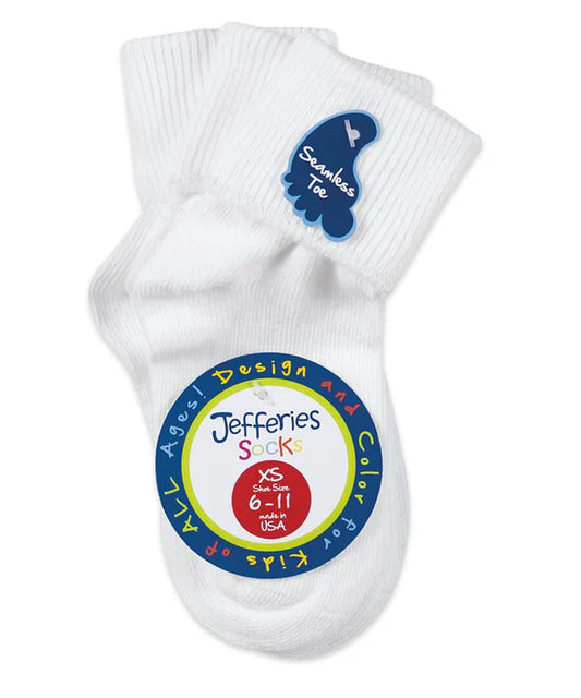 Jefferies Classic Turn Cuff Socks-3 Pair Pack