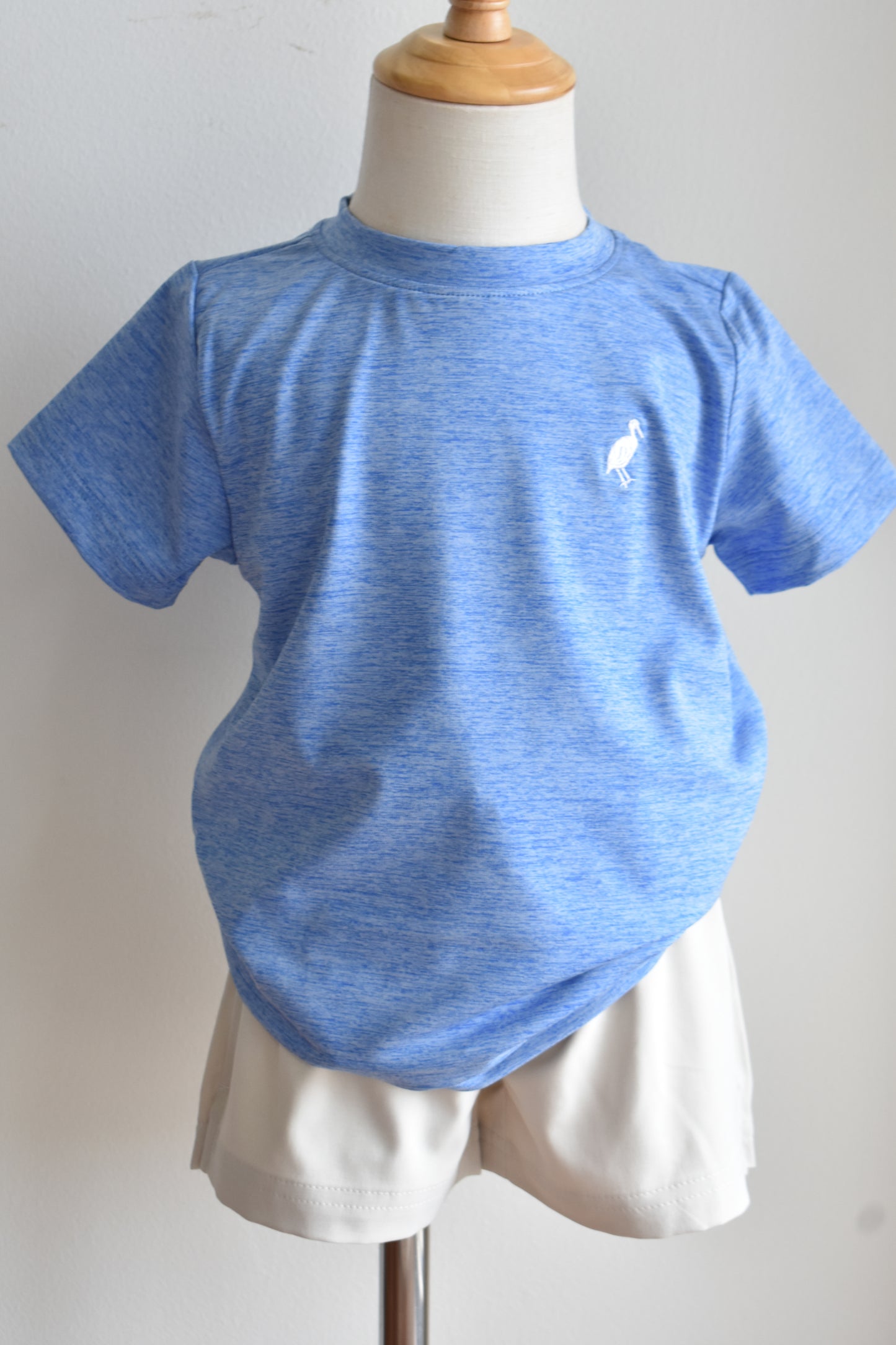 Prepletic Carter Crewneck-Heathered Sunrise Blvd Blue