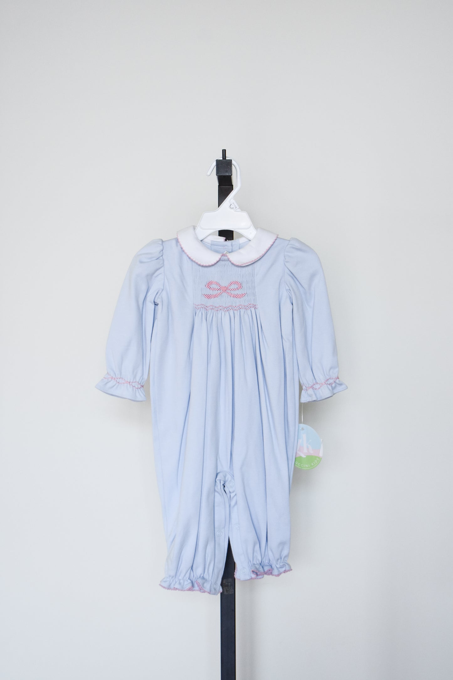 Bluebell Bows-Sylvie Smocked Long Bubble