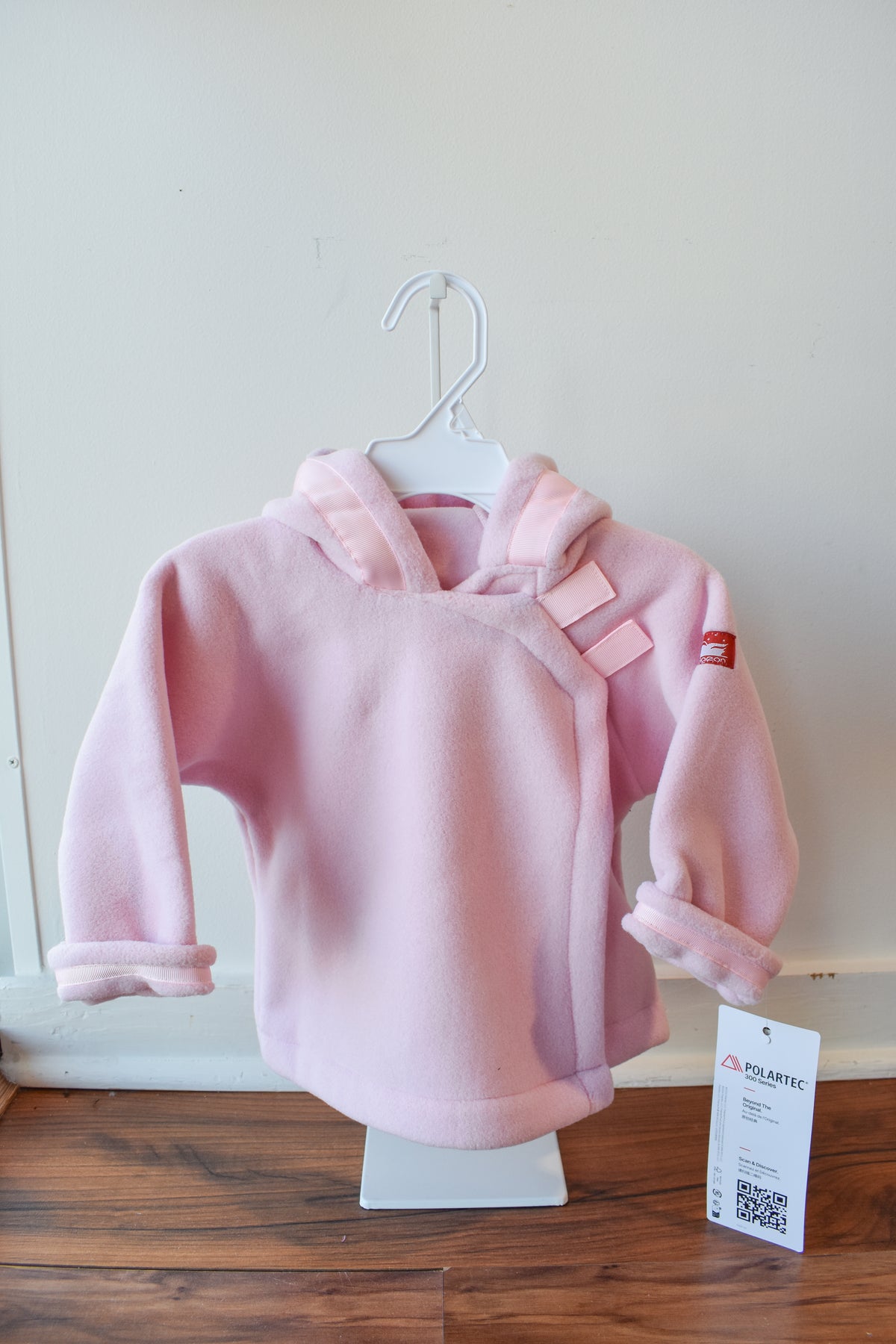 Widgeon Classic Hooded Fleece Jacket-Pink