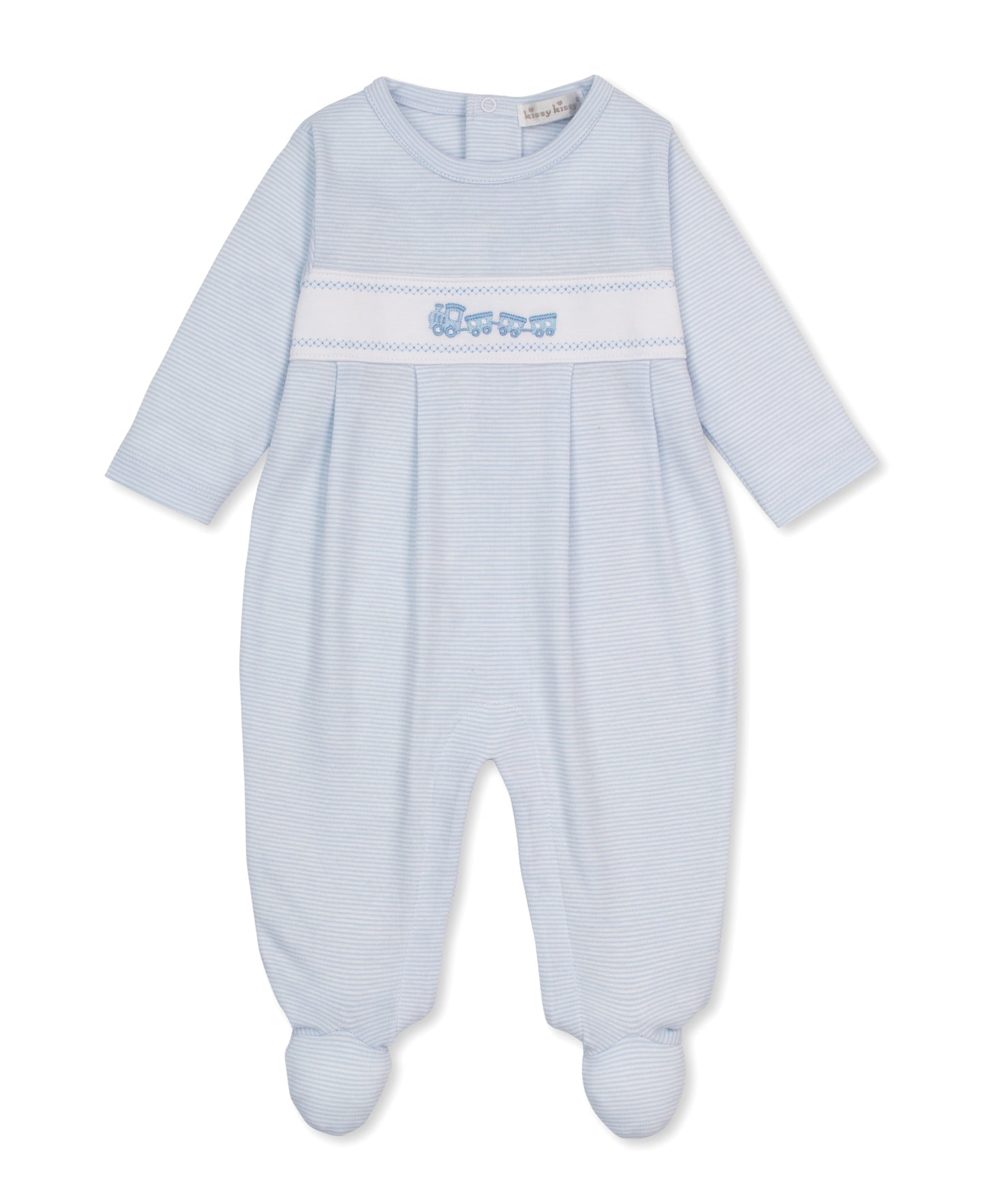 Classic Choo Choo Mini Stripe Footie