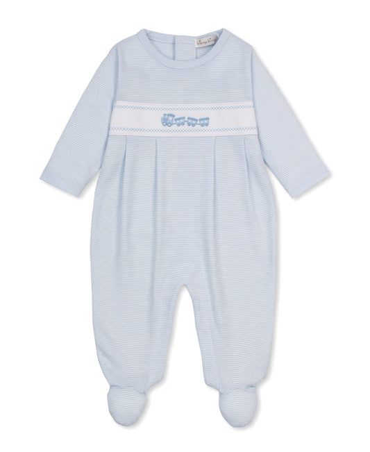Classic Choo Choo Mini Stripe Footie