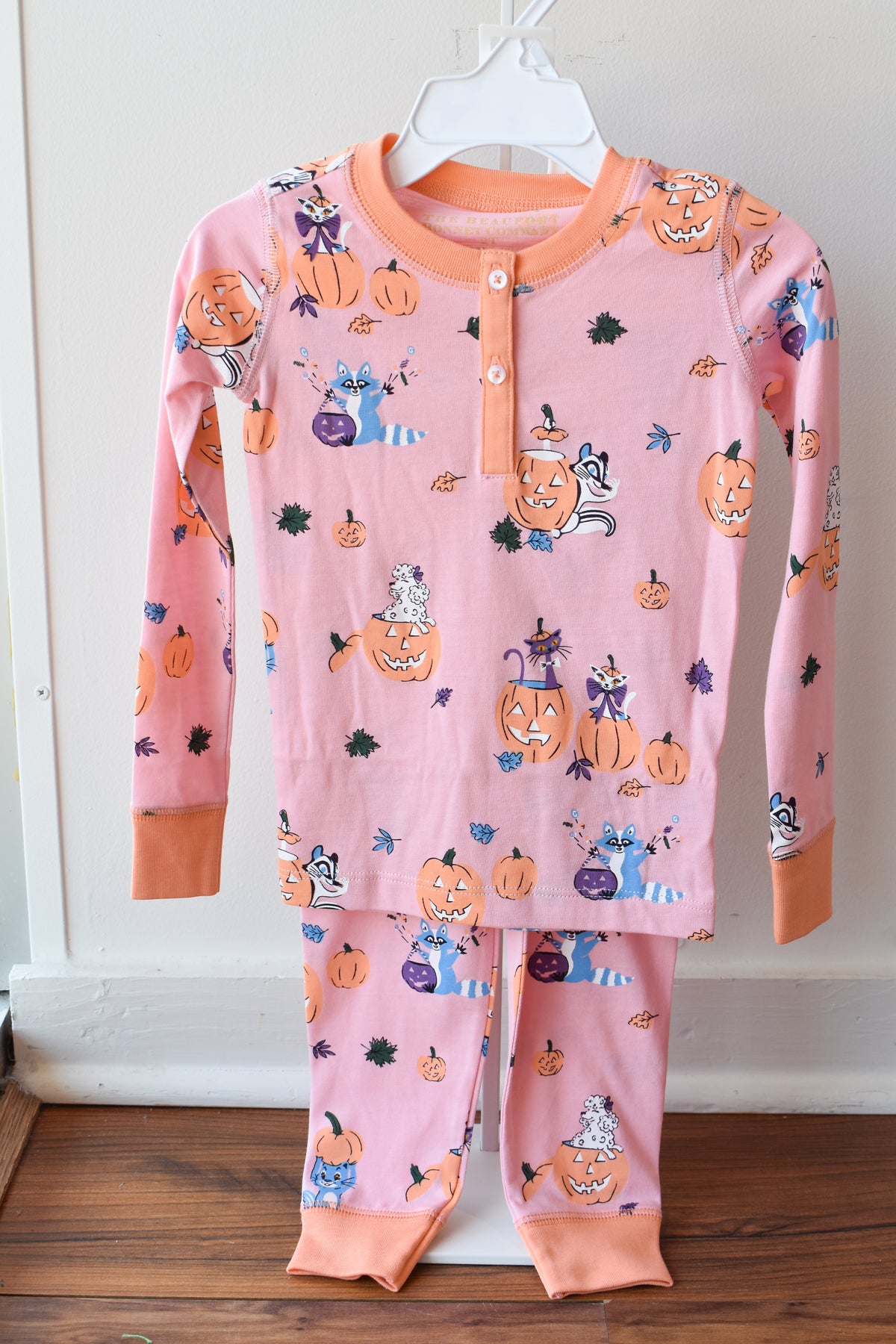 Payton Pajama Set-Pink Candy and Critters
