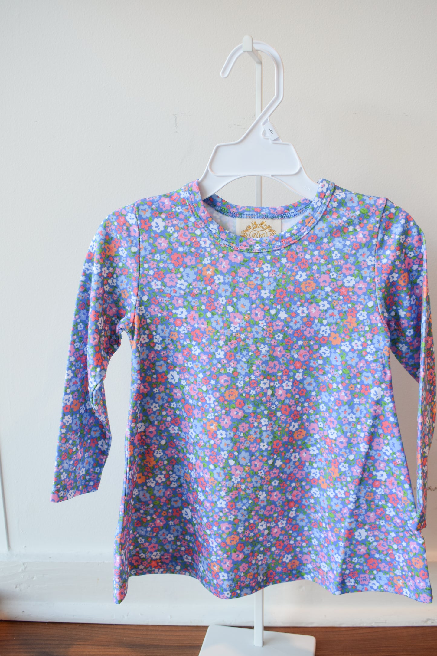 Long Sleeve Polly Play Dress-Mountain Brook Mini Floral