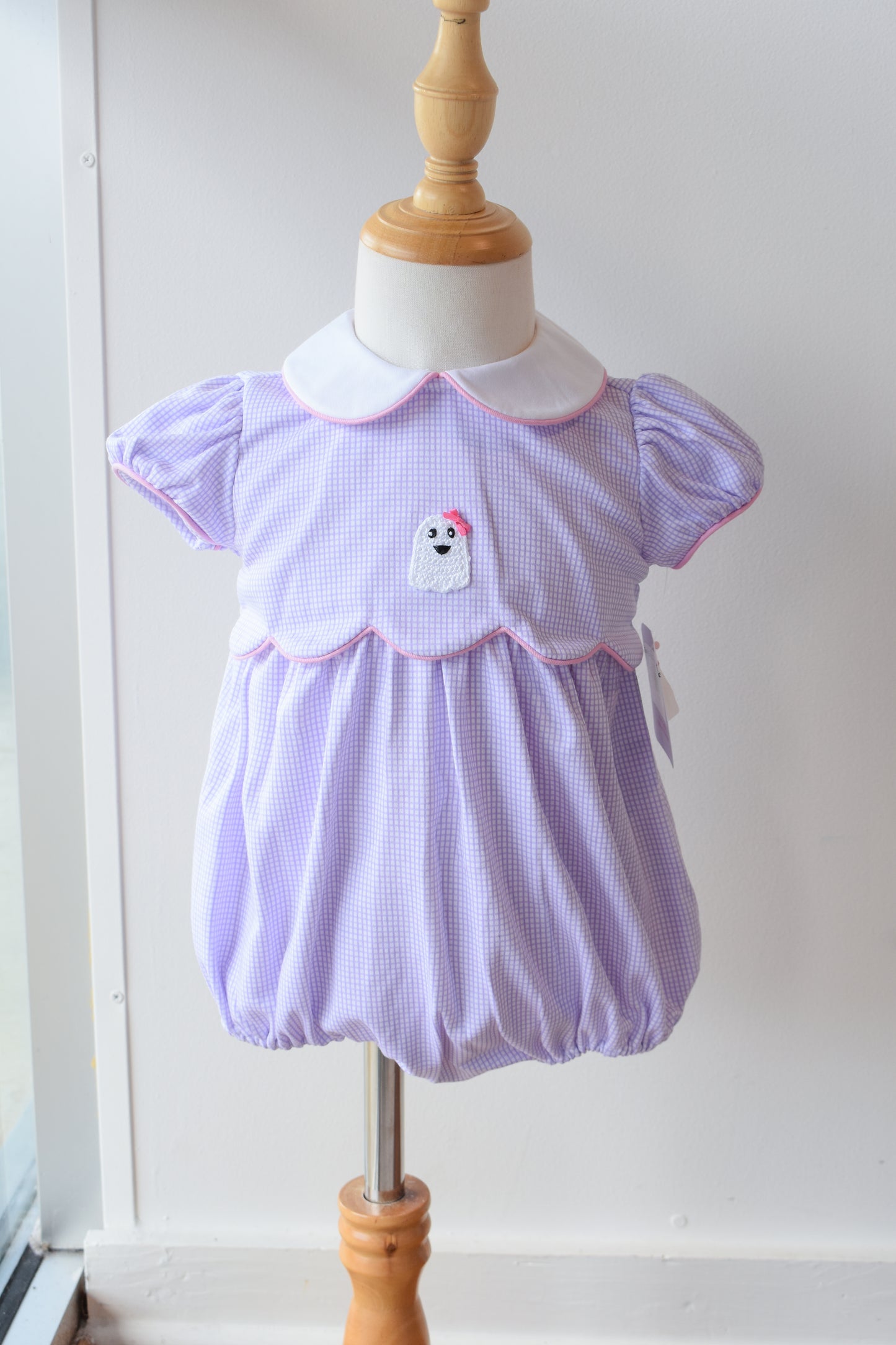 Girly Ghost Lavender Knit Bubble