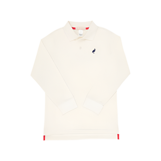 Palmetto Pearl LS Prim and Proper Polo
