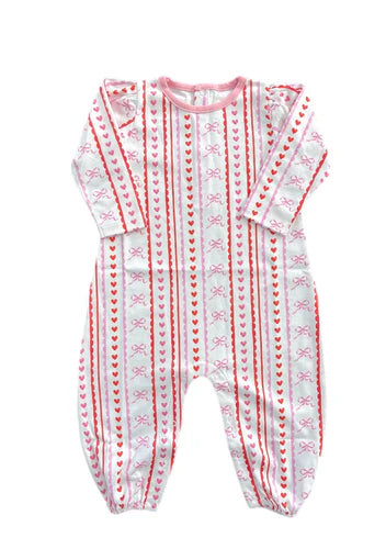 Sweetheart Scallops and Hearts Piper Long Bubble