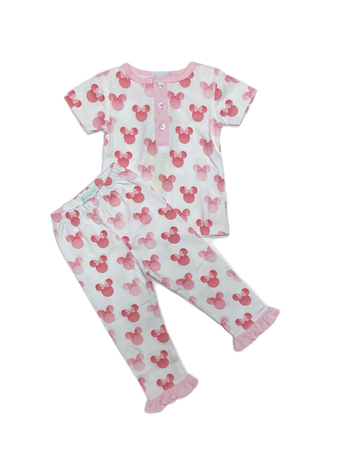 Mickey PJ's Pima Pink Pant Set