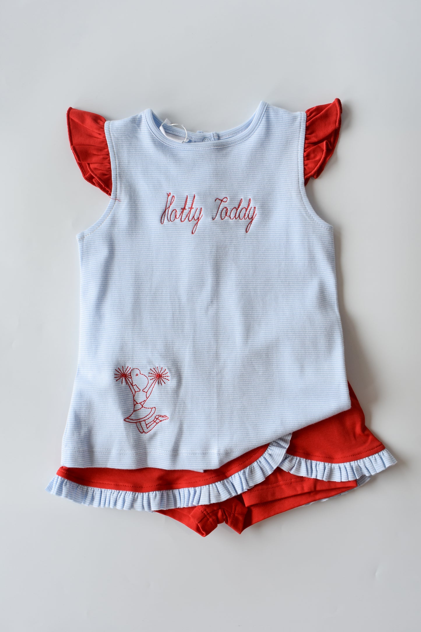 Hotty Toddy Cheerleader Skort Set