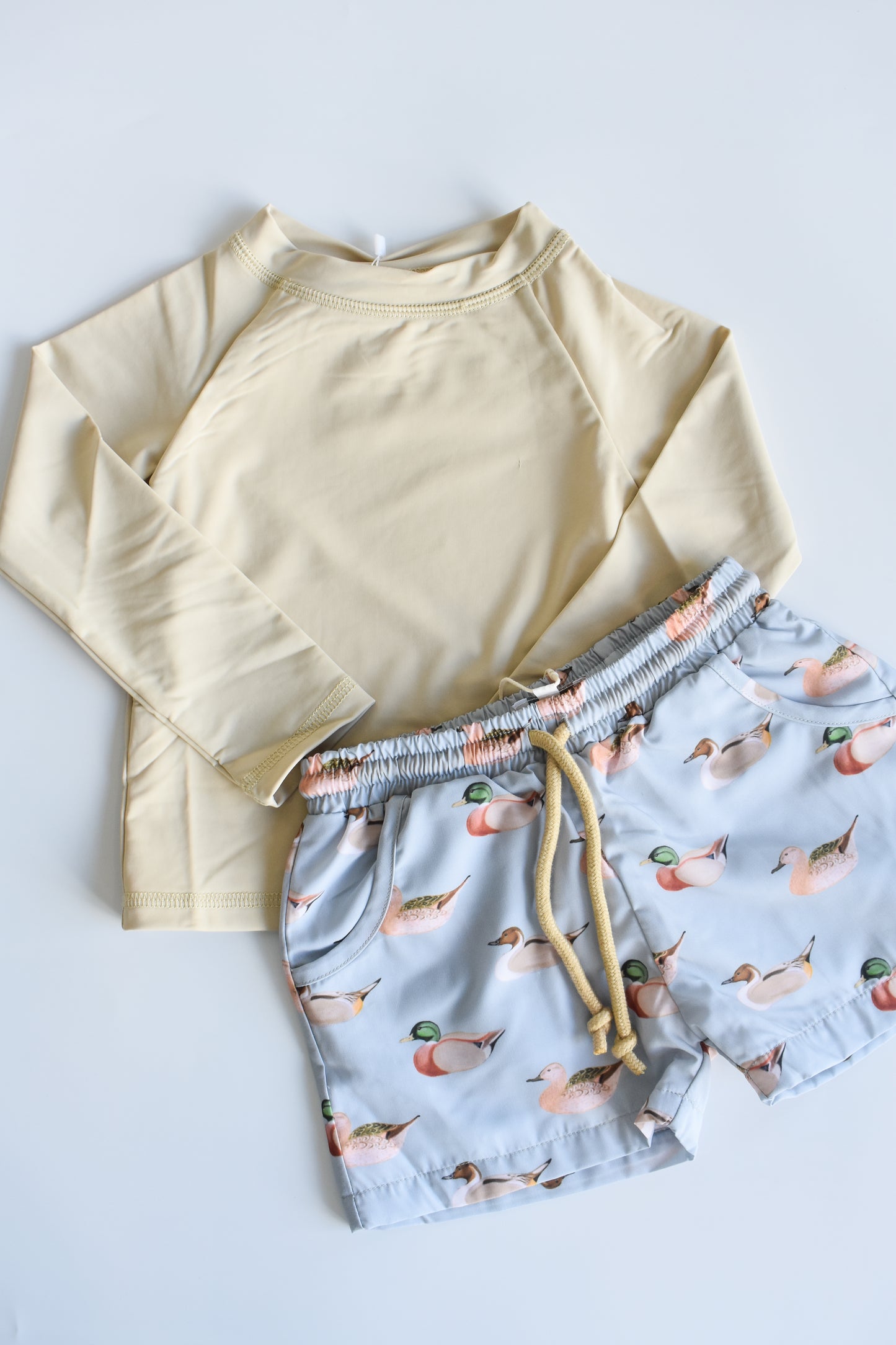 Boy's Rashguard-Tan