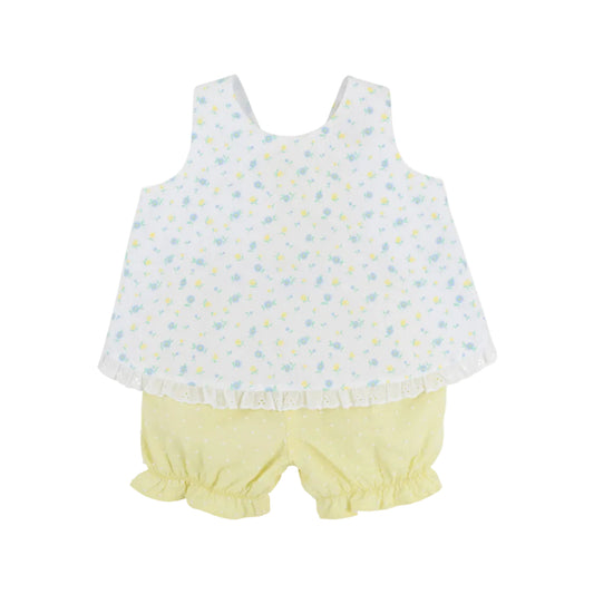 Susy Swing Top Set-Dunwoody Daisy Broadcloth