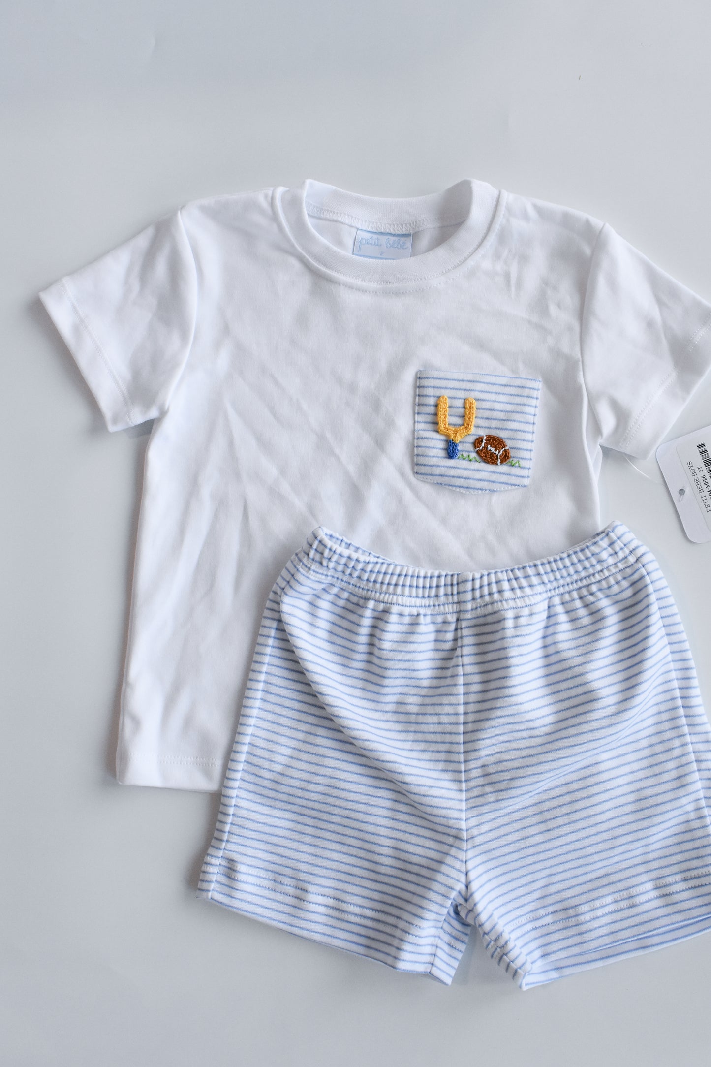 Field Goal Fun Boy's Knit Short Set