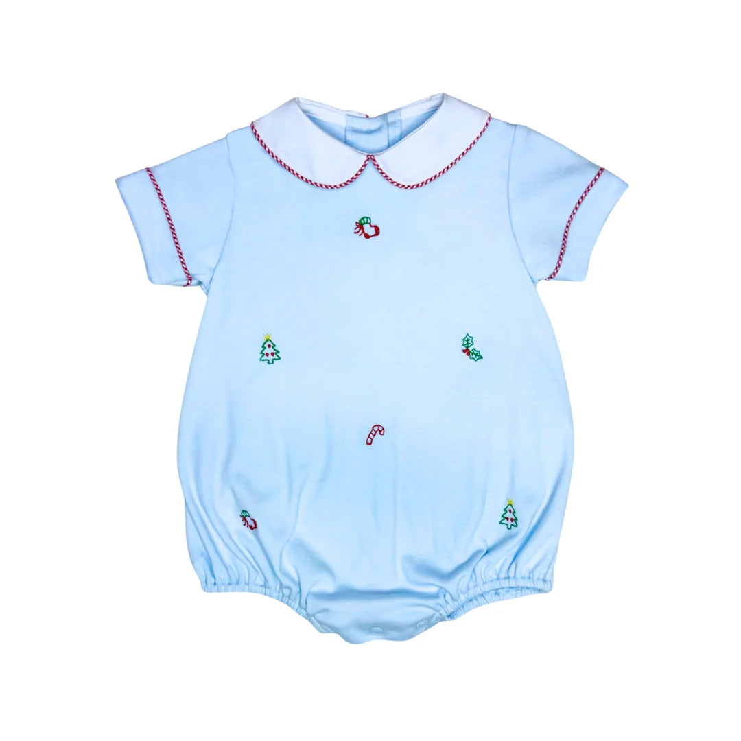 Jingle Belles Blue Knit Bubble