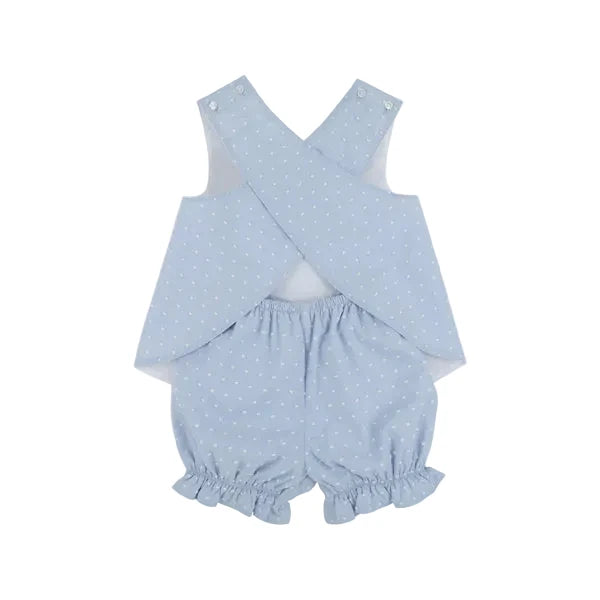 Bettye Bloomer Set-Sarasota Sky Dallas Dot