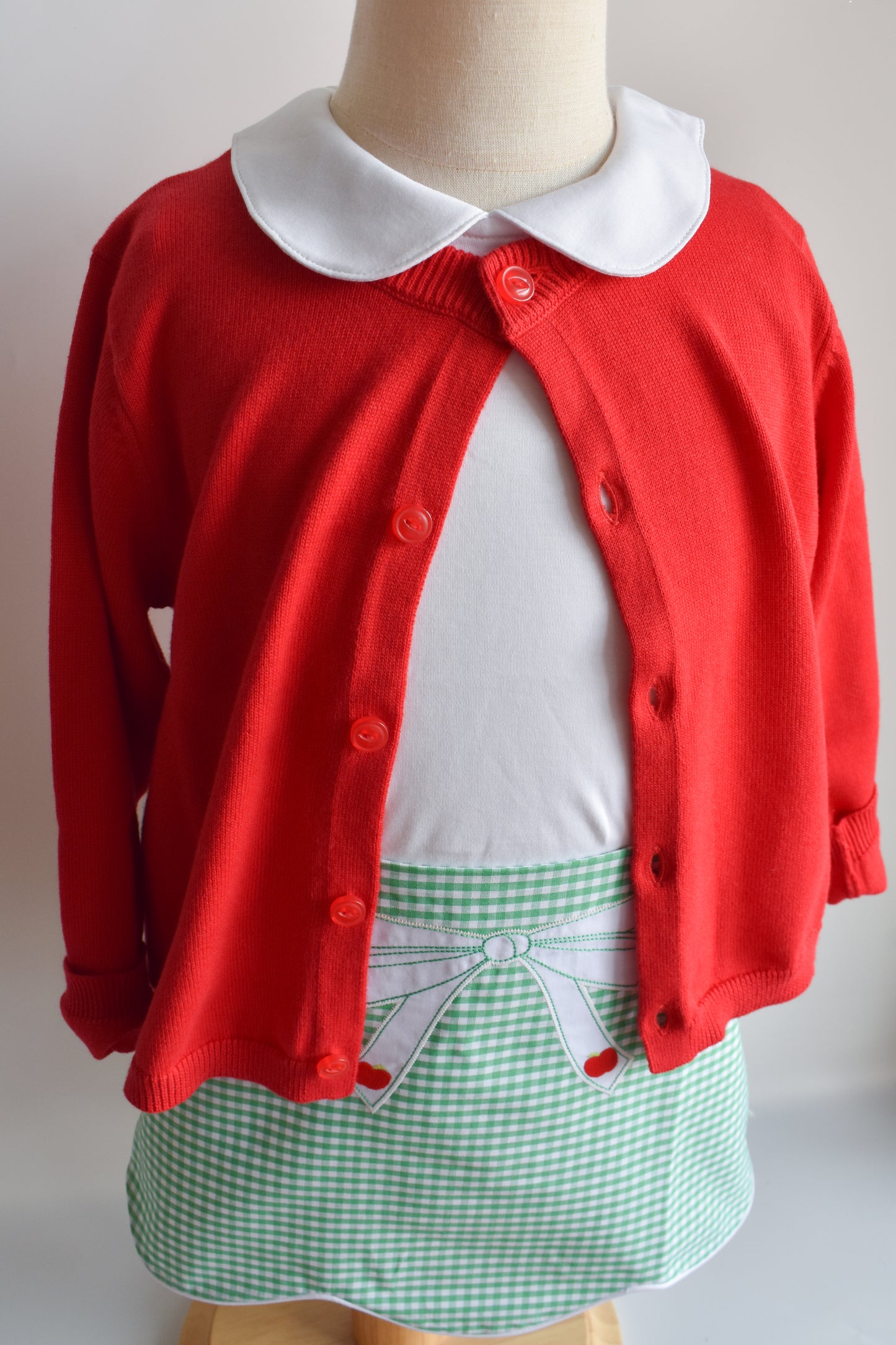 Cambridge Cardigan-Richmond Red