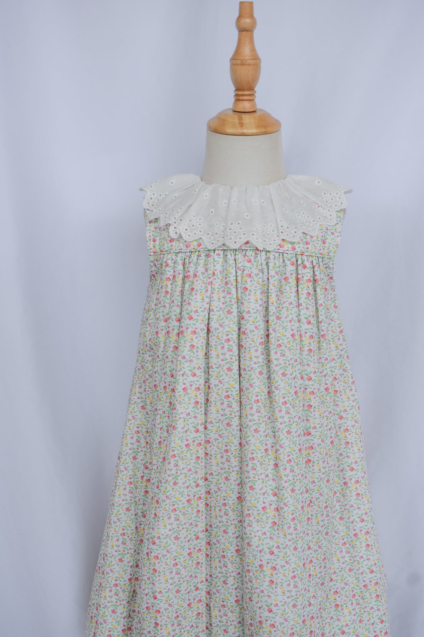 Cottage Gardens Eyelet-Collared Float Dress