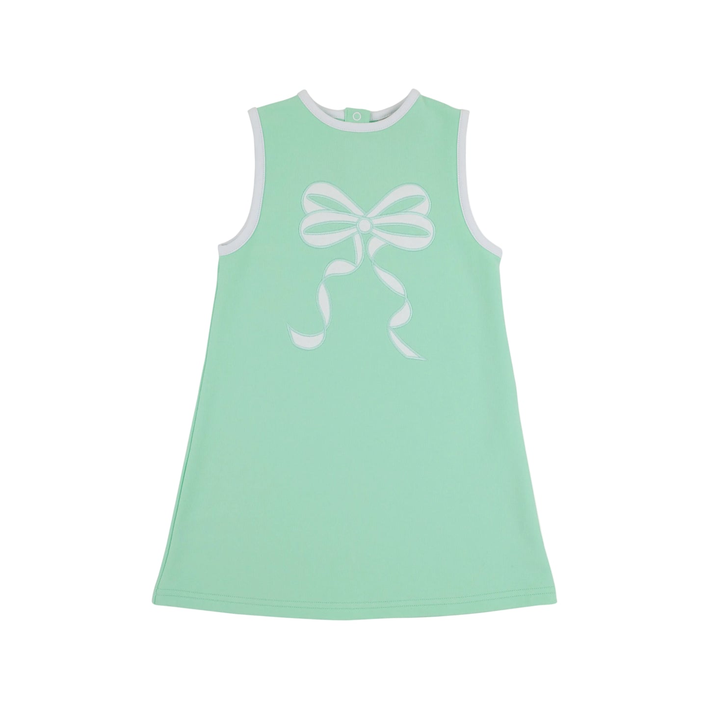 Sleeveless Eliza Applique Dress-Grace Bay Green/Seafoam