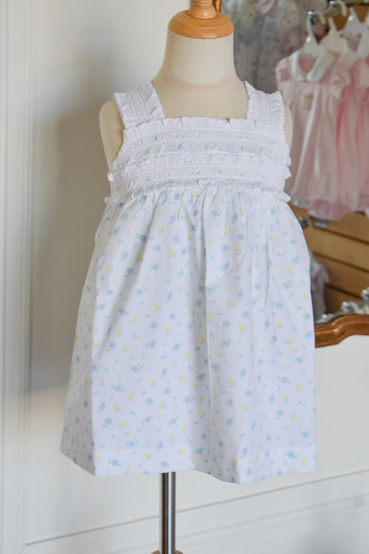 Babs Dress-Dunwoody Daisy Broadcloth