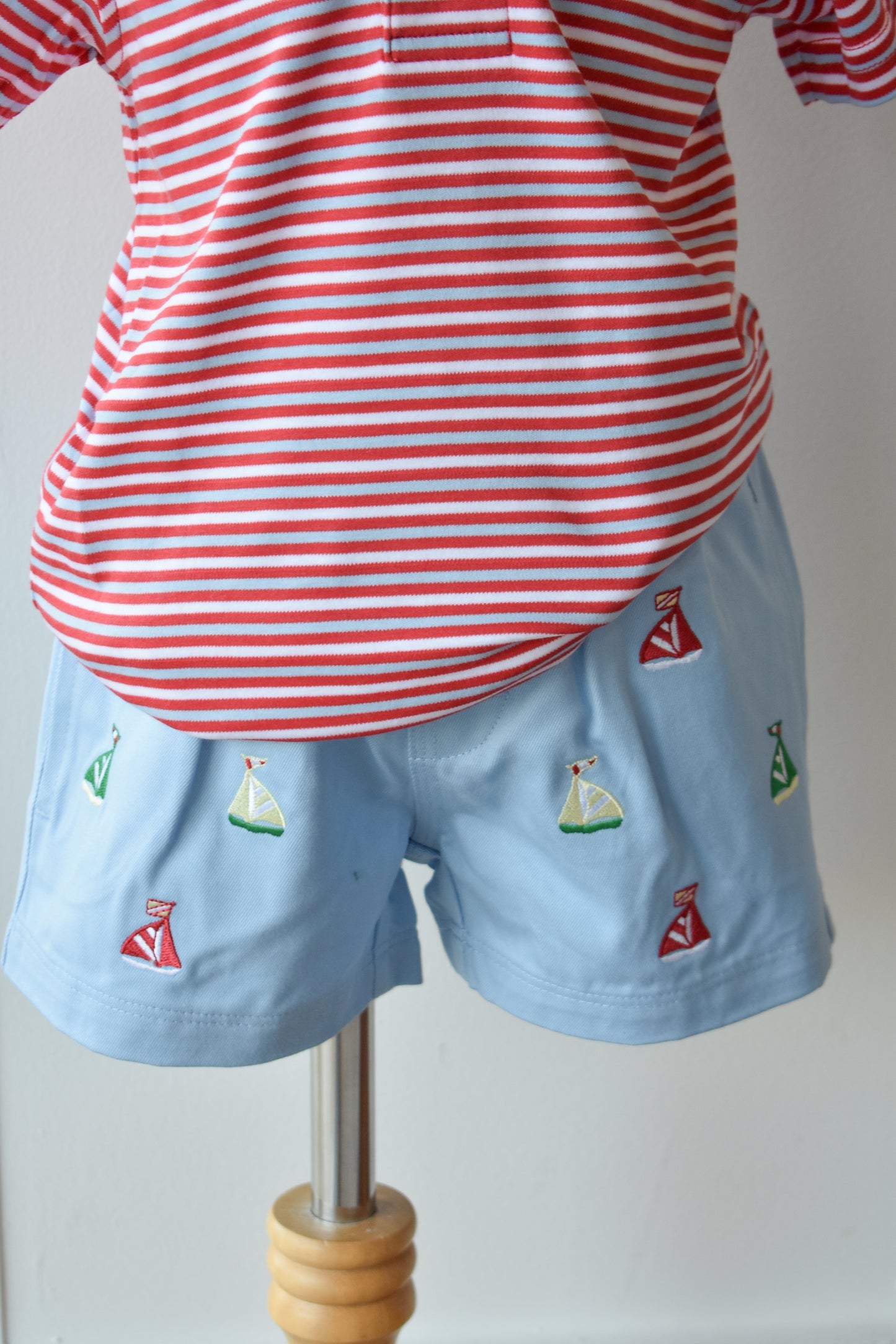 Prim and Proper Polo-Sumner County Stripe (Richmond/Beale St)