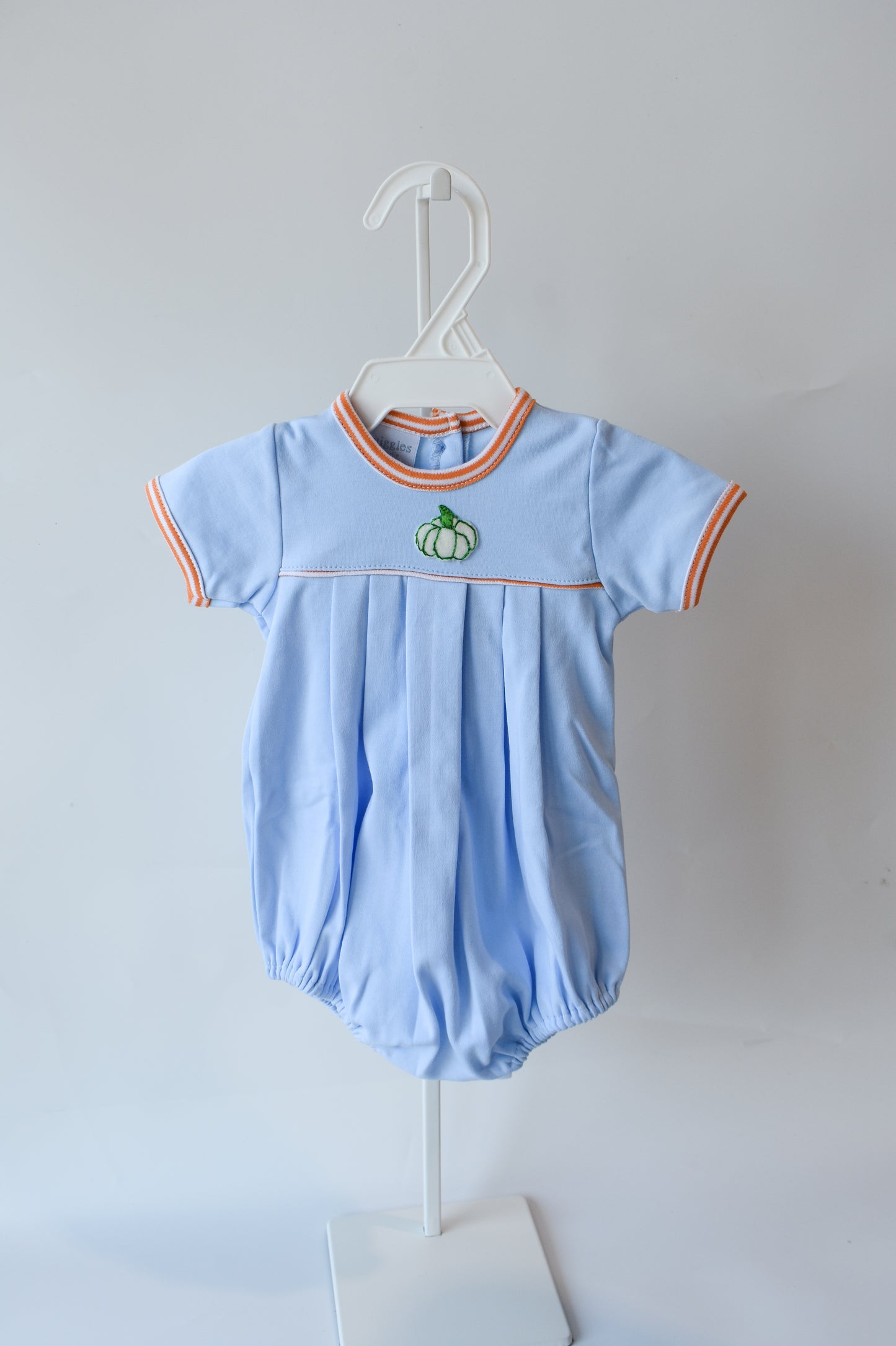Blue Mini Pumpkin Boy Bubble