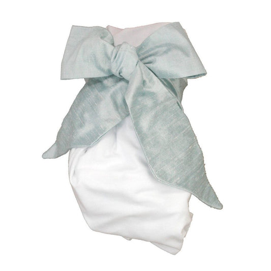 Beaufort Bonnet Bow Swaddle-Silk