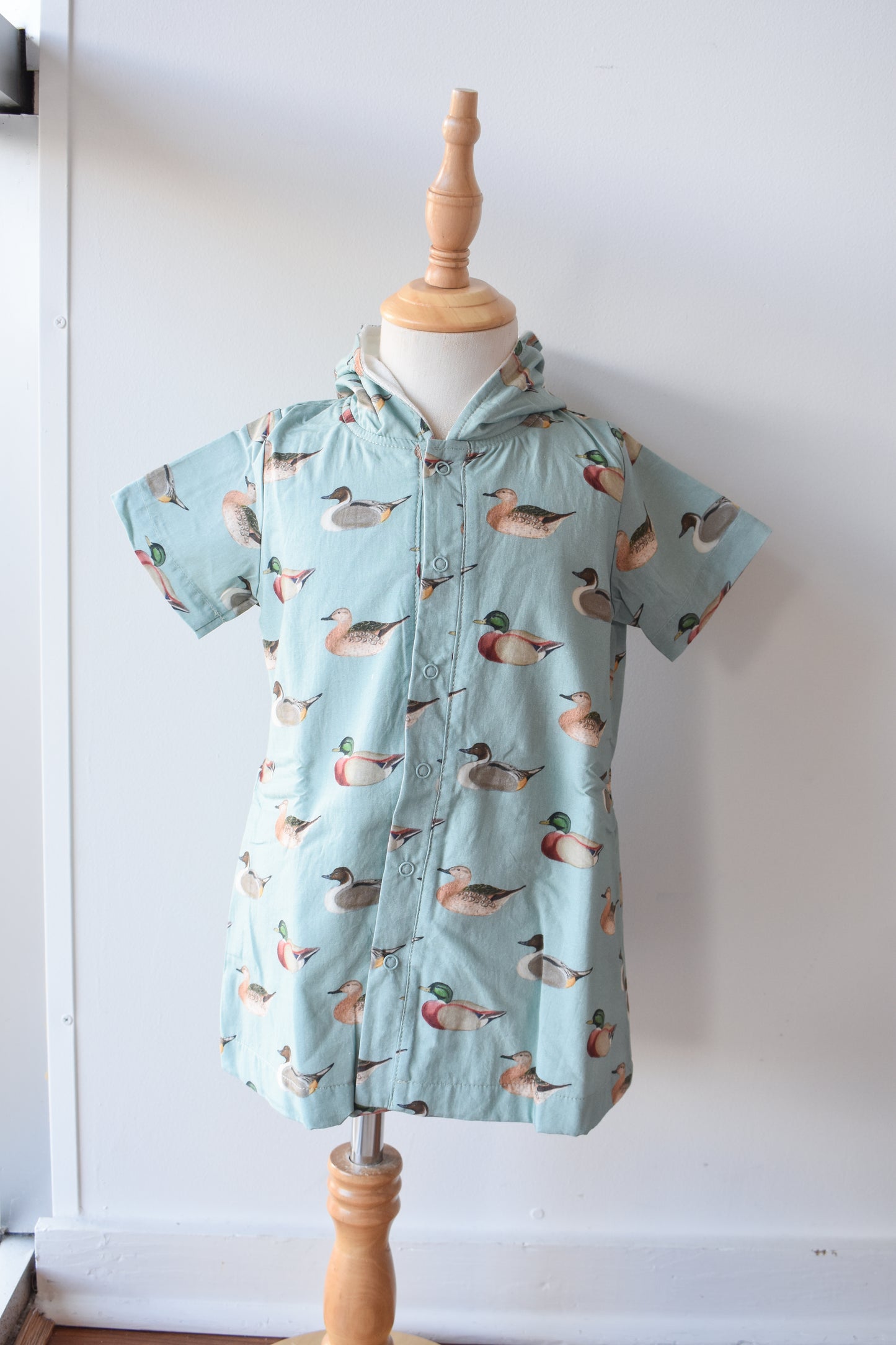 Vintage Duck Boy's Hooded Coverup