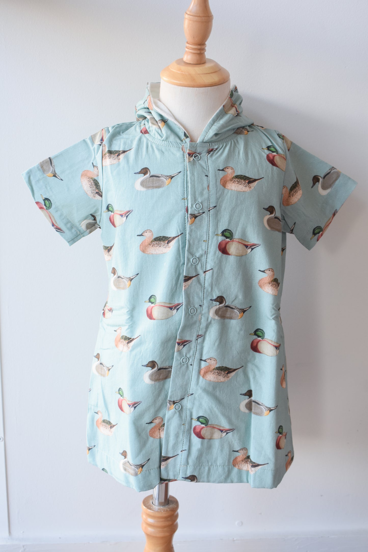 Vintage Duck Boy's Hooded Coverup