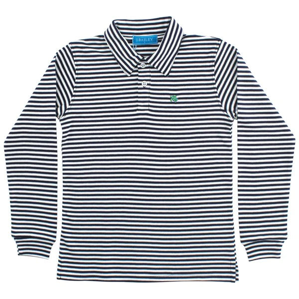 Harry Long Sleeve Polo-Stripe