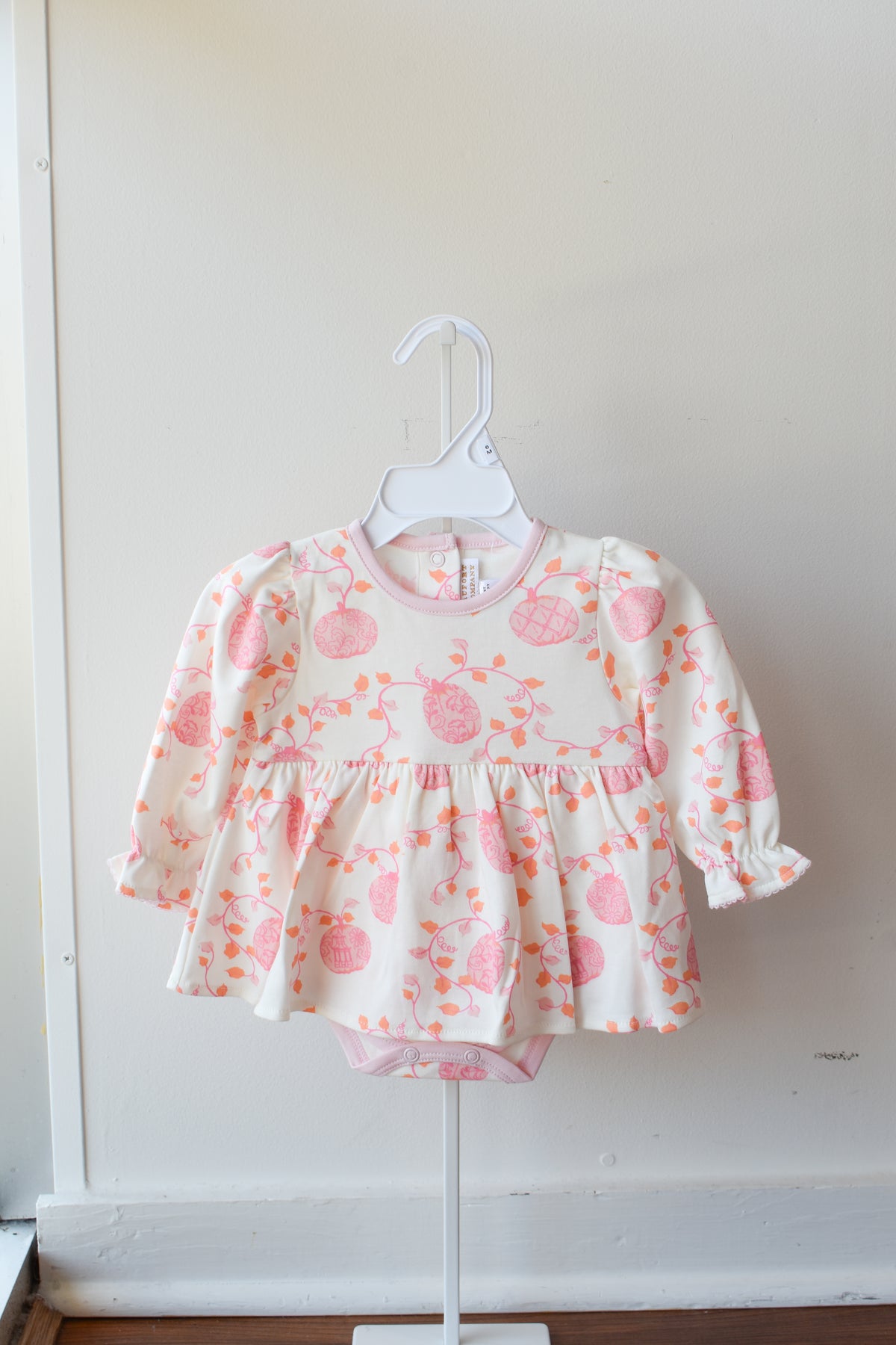 Long Sleeve Daisy Diaper Cover-'Gourd'geous