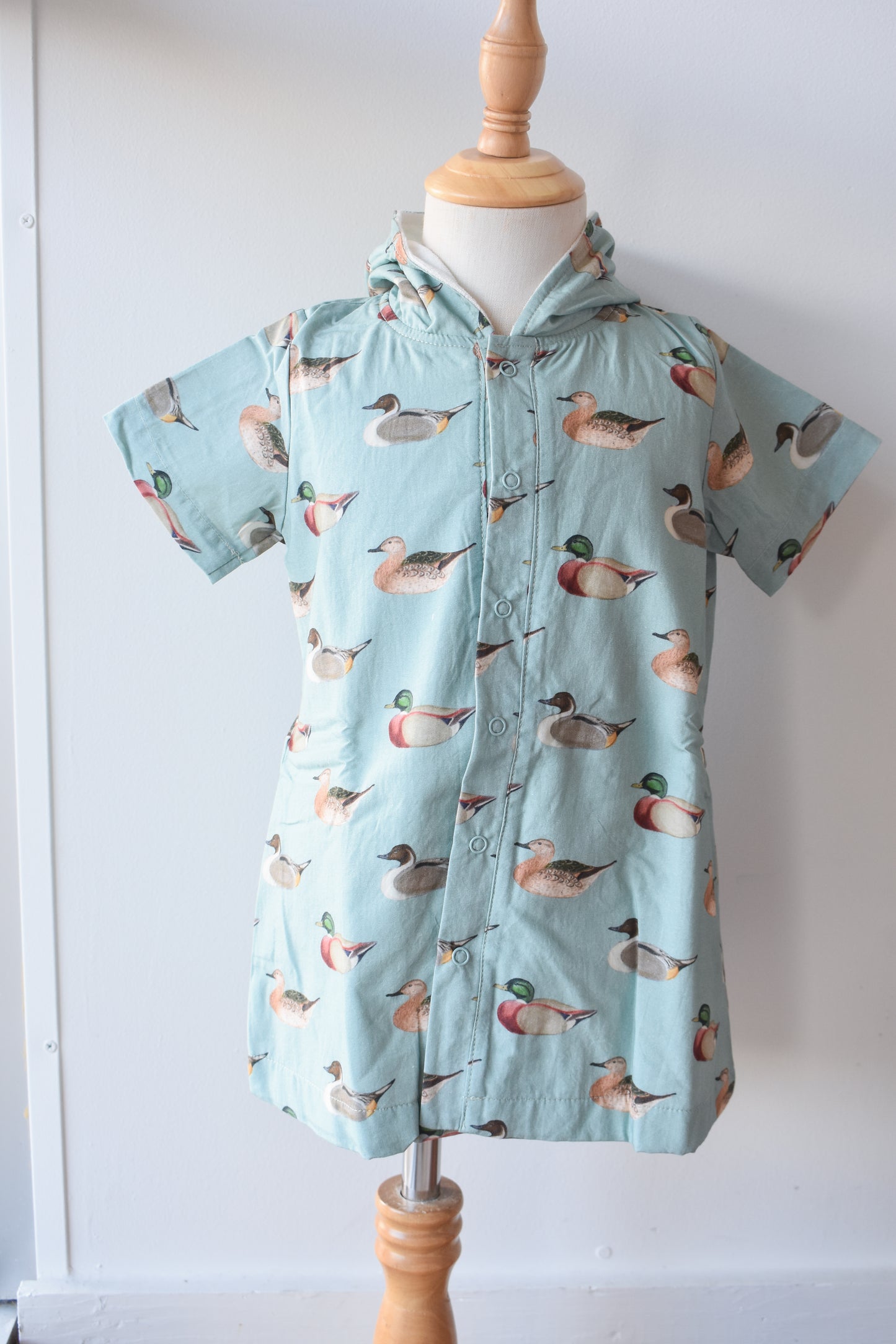 Vintage Duck Boy's Hooded Coverup