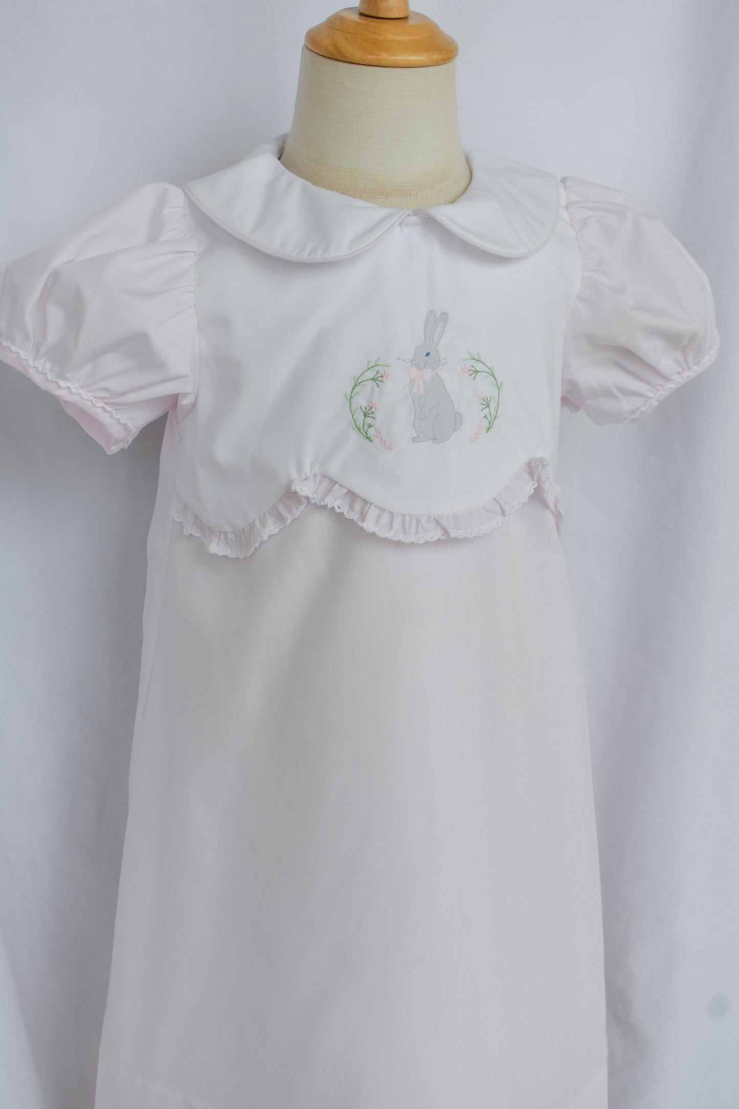 Oliver Rabbit Pink Collared Dress