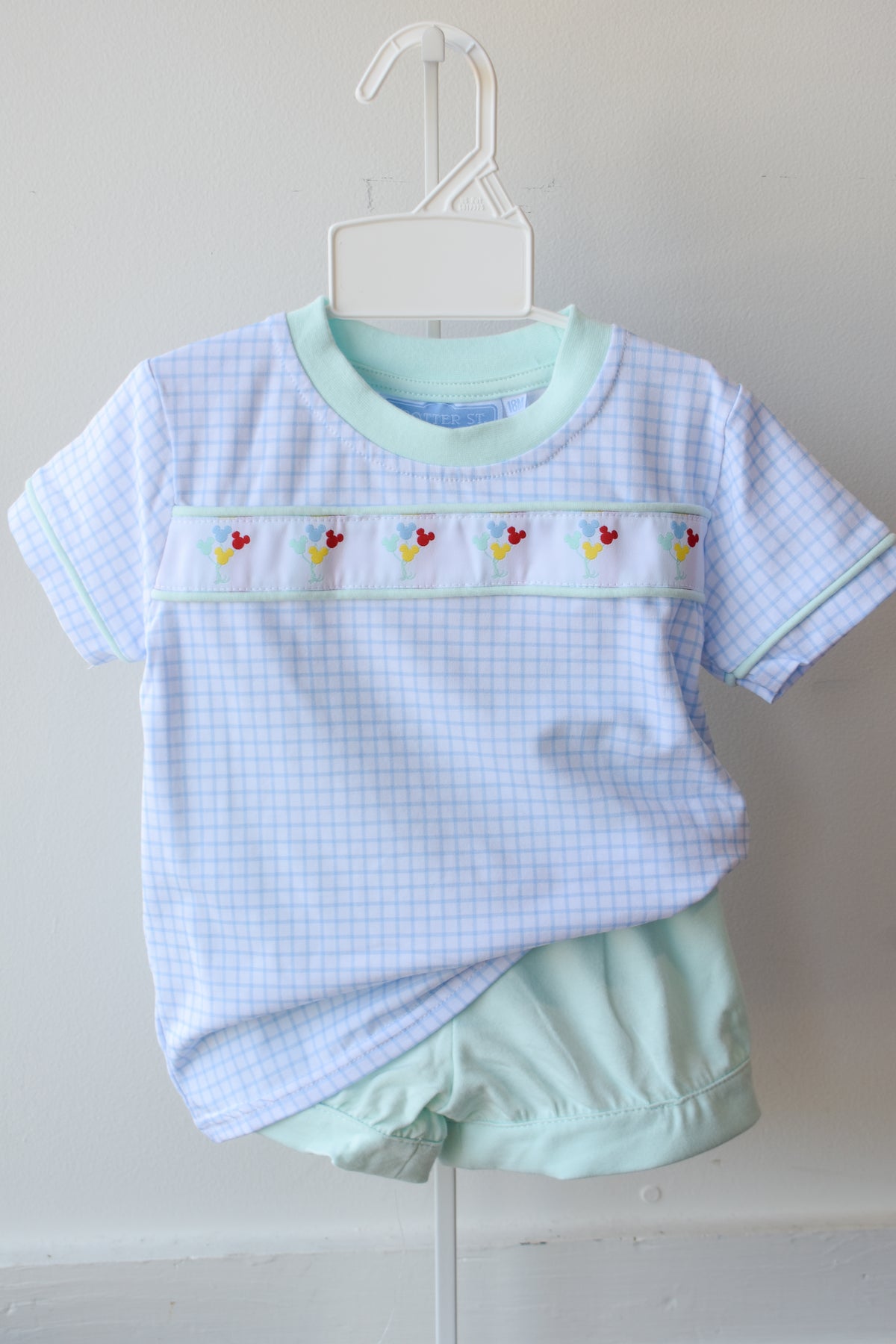 Magical Balloons Banded Short Set