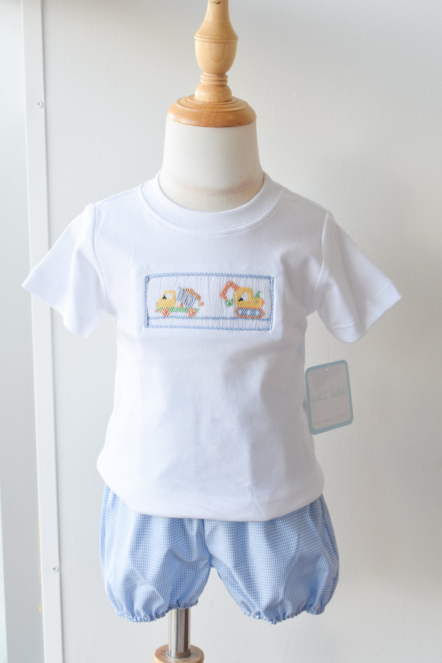Little Loader Smocked Bloomer/Short Set