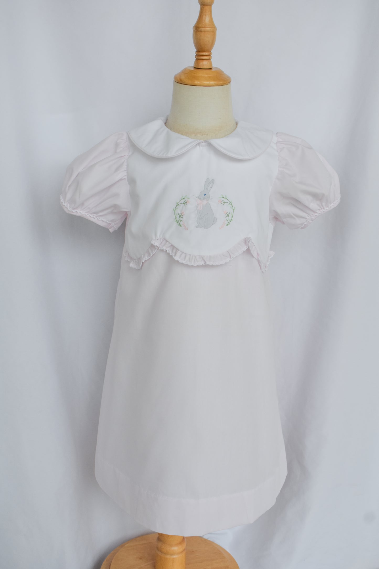Oliver Rabbit Pink Collared Dress