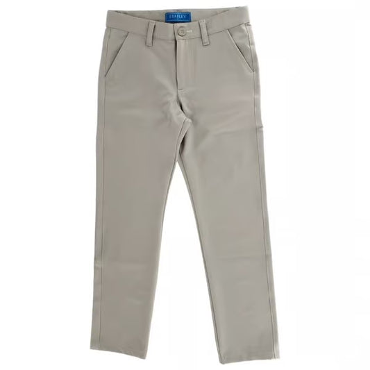 J Bailey Club Pant-Grey Khaki