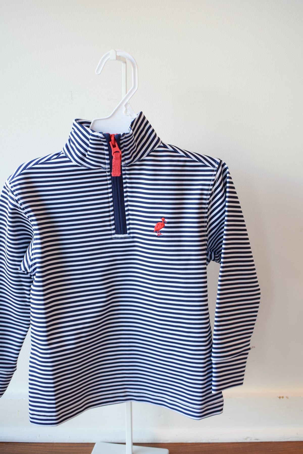 Prepletic Hayward Half Zip-Navy Stripe