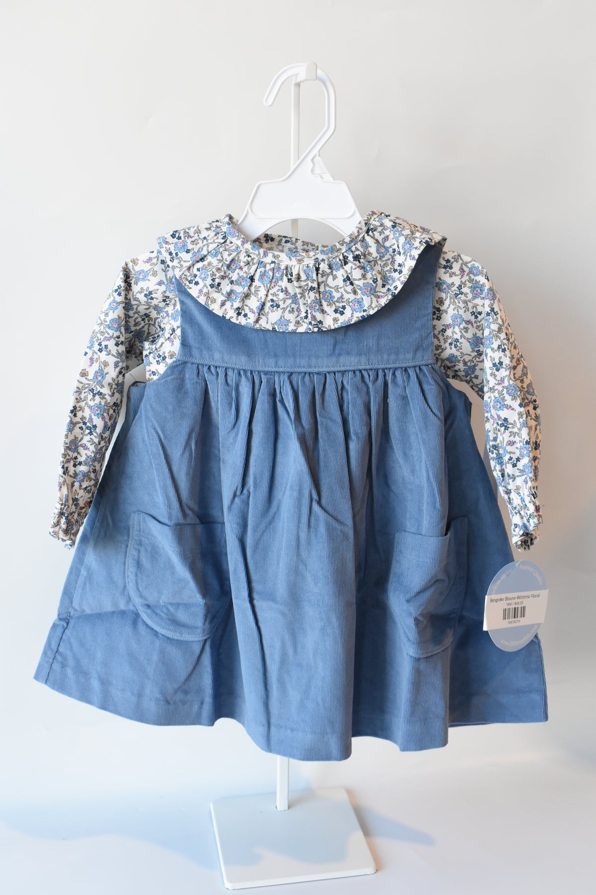Stormy Blue Corduroy Madison Jumper