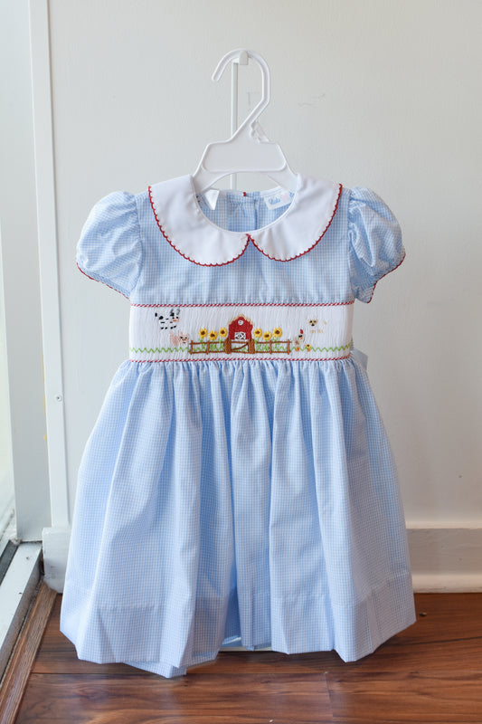 Rose's Farm Day Bishop Dress
