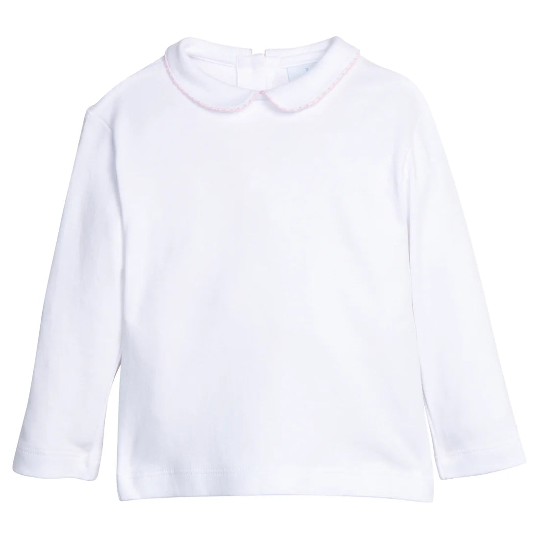 Peter Pan Pink Picot Onesie/Blouse
