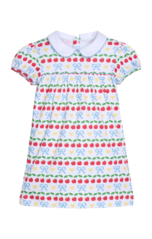 Short Sleeve Evelyn Dress-Apple Days