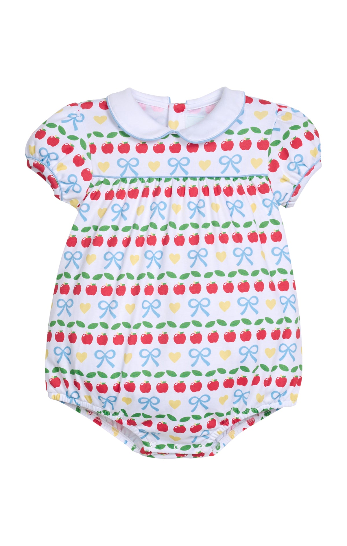 Short Sleeve Evelyn Bubble-Apple Days
