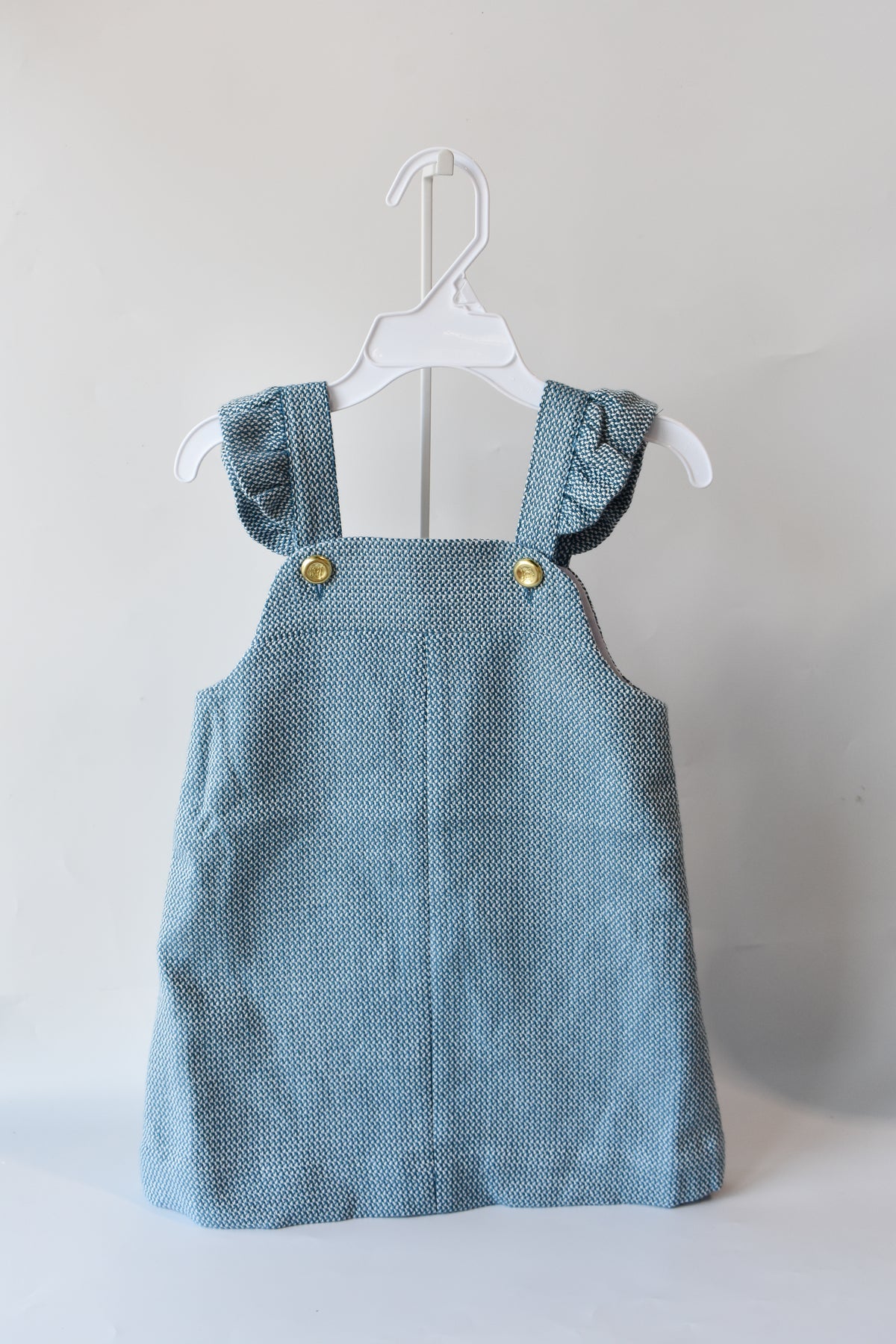 Julia Jumper-Barnsley Blue Tweed