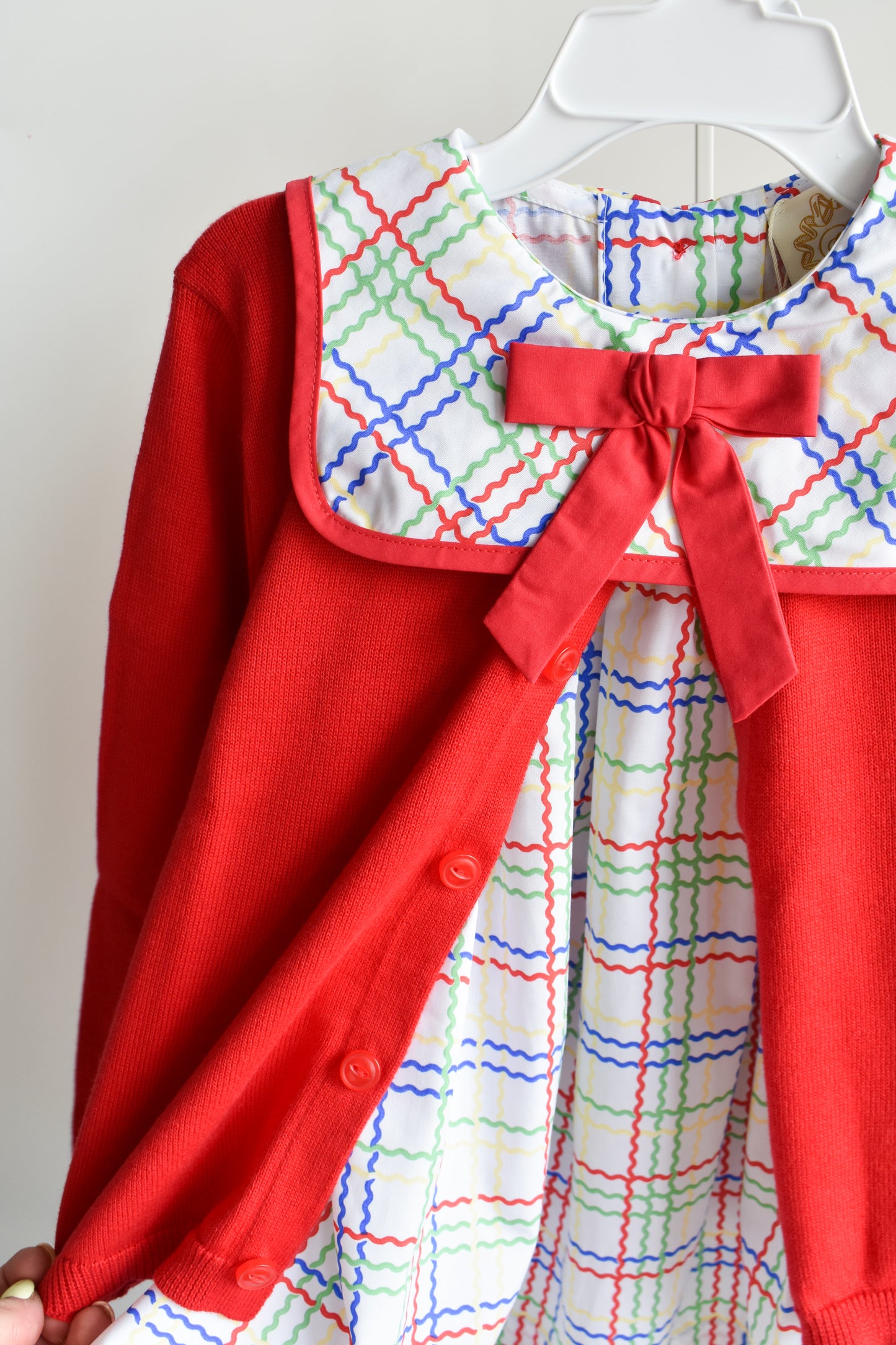 Cambridge Cardigan-Richmond Red