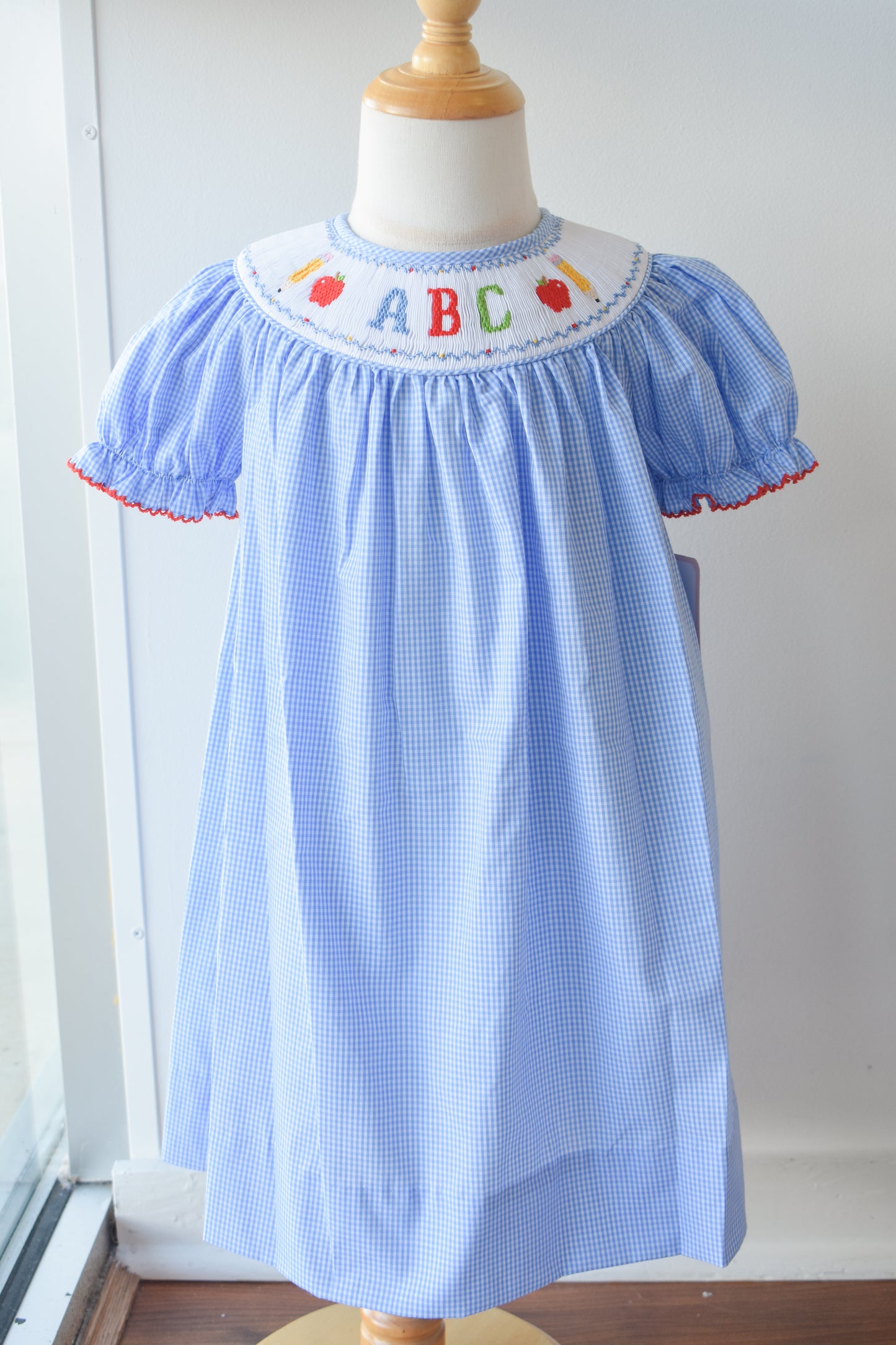 Ready To Learn Smocked Bishop Dress
