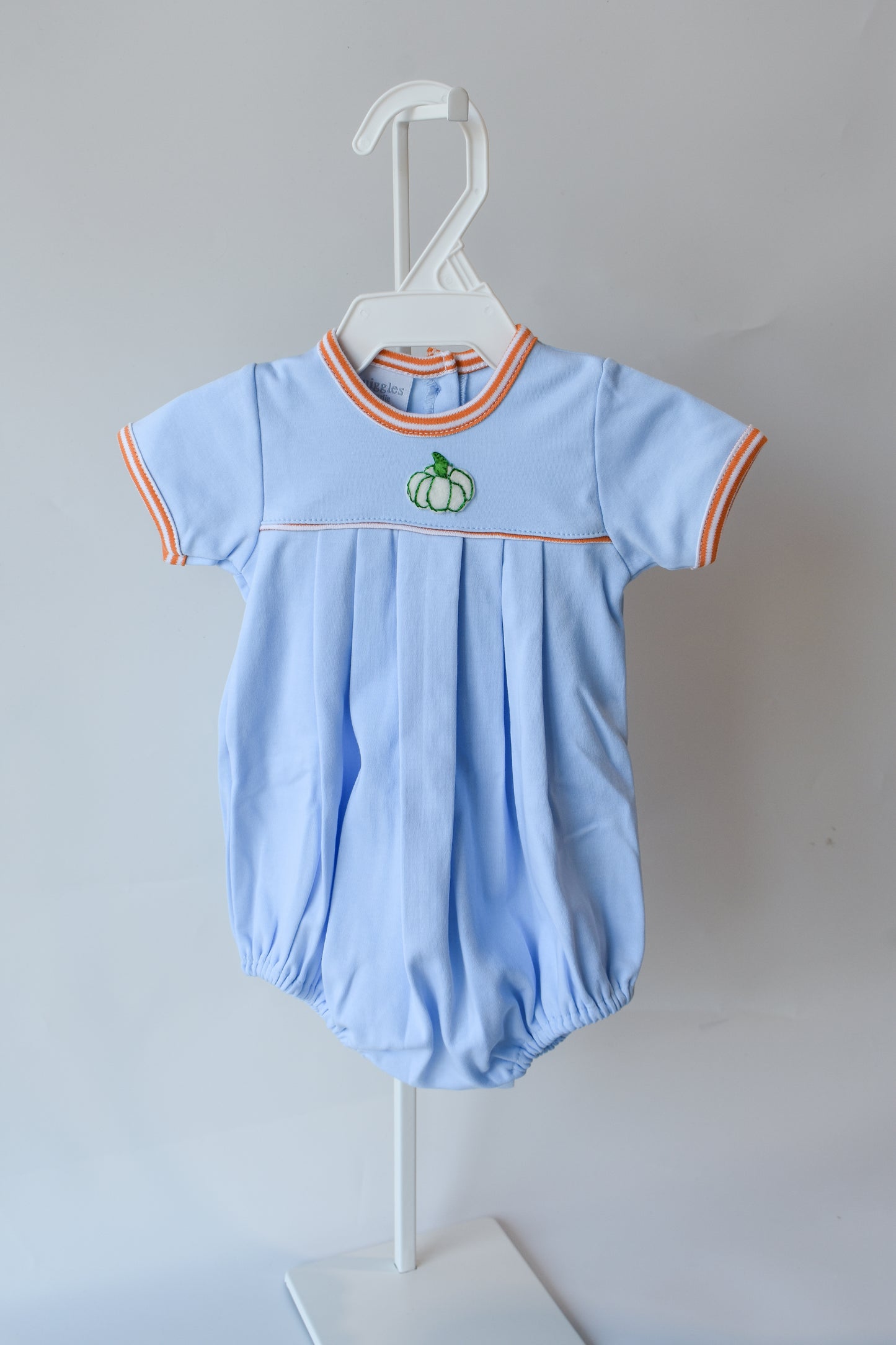 Blue Mini Pumpkin Boy Bubble